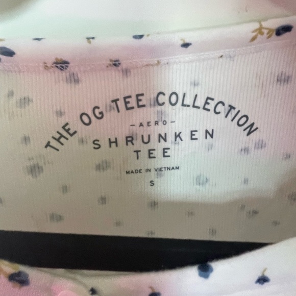 Aeropostale Floral Crop Top - Picture 2 of 3